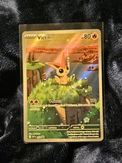 Victini 208 Illustration Promo Black Bolt White Flare - Image 1
