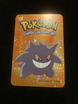 Gengar Orange Foil 94 Topps Pokemon TV - Image 3