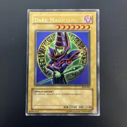 Dark Magician LOB-005 The Legend of Blue Eyes White Dragon Unlimited - Image 1