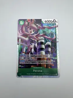 OP14-033 Perona SR One Piece OP14 The Azure Sea's Seven Foil English NM #A6 - Image 1