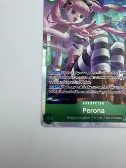 OP14-033 Perona SR One Piece OP14 The Azure Sea's Seven Foil English NM #A6 - Image 4