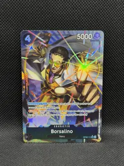 Borsalino OP02-114 SR ALTERNATE ART Premium Booster One Piece CCG Bandai English - Image 1