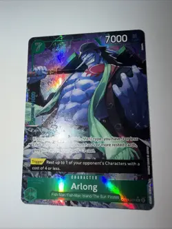 One Piece Arlong Alternate Art OP11-023 a Fist of Divine Speed English, NM Foil - Image 3