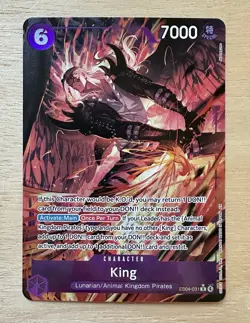 King (Alternate Art) EB04-031 The Azure Sea's Seven Foil - Image 1