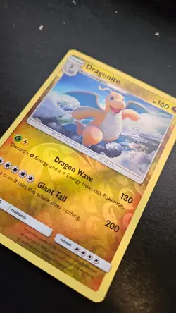 LP Dragonite 96/149 reverse holo Pokemon card - Image 1