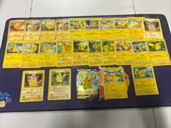 25 Different Pikachu Pokemon TCG Card Lot - Base Set Jungle WOTC V + More - Image 1