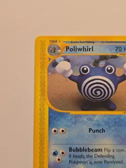 Pokemon Poliwhirl Expedition Base Set Card 089/165 Regular NM Condition - Image 2
