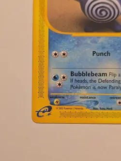 Pokemon Poliwhirl Expedition Base Set Card 089/165 Regular NM Condition - Image 5