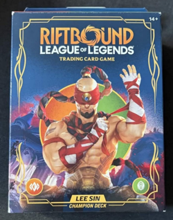 Riftbound League of Legends Trading Card Game: Lee Sin Champion Deck - Image 1