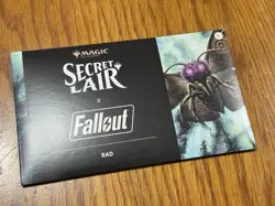 MTG Secret Lair x Fallout: Rad - Non-Foil - Factory Sealed - Image 1