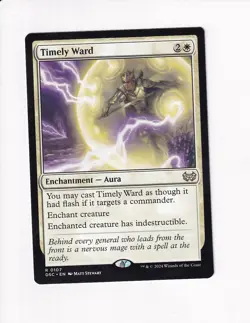 MAGIC THE GATHERING MTG COMMANDER: DUSKMOURN TIMELY WARD - Image 1