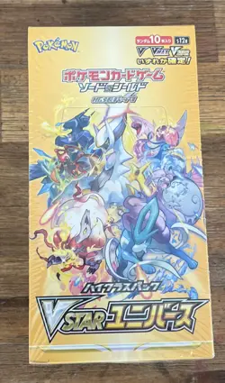 VSTAR Universe s12a Booster Box Japanese POKEMON TCG - FACTORY SEALED Lot 1 - Image 1