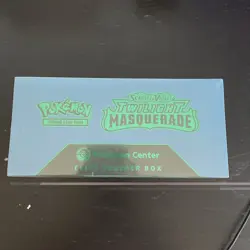 Twilight Masquerade Pokemon Center Elite Trainer Box (ETB) Sealed with dents - Image 5