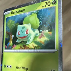 FART SWIRL Pokemon TCG Bulbasaur Black Star Promo SVP046 Cosmos Holo NM - Image 2