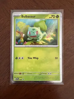 FART SWIRL Pokemon TCG Bulbasaur Black Star Promo SVP046 Cosmos Holo NM - Image 4