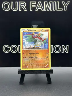 Pokemon - Hawlucha - 87/162 - Rare - Reverse Holo - XY - BREAKthrough - MP - Image 1