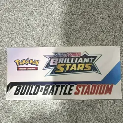 Pokemon TCG Sword & Shield Brilliant Stars Build & Battle Stadium Box Arceus - Image 2