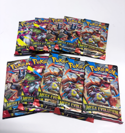 Pokemon TCG Mega Evolution Booster Pack Lot of 10 - NEW SEALED - Image 1