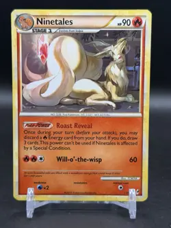 Ninetales Non Holo Rare 17/95 Pokemon Call of Legends English MP - Image 1