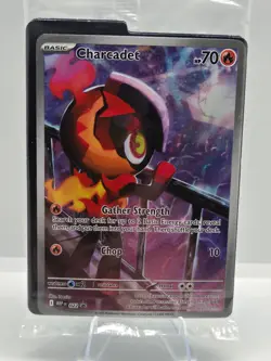Charcadet 022 Holofoil Promo Mega Evolution Promo Pokemon NM Sealed - Image 1