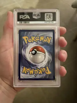 2019 POKEMON SUN & MOON TEAM UP SECRET #186 FULL ART/GENGAR & MIMIKYU GX PSA 9 - Image 2