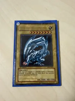 yugioh bulk cards 1996 Blue eyes white dragon SDK-A001, Gemini Elf, Trishula - Image 2