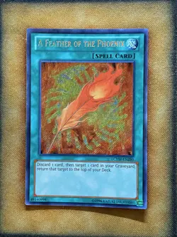 Yugioh A Feather of the Phoenix LCYW-EN280 Secret Rare NM - Image 1