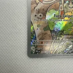 Meowth 106/094 Holo Illustration Rare Phantasmal Flames Pokemon Card - Image 4