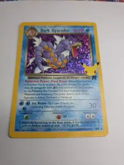 Pokemon TCG Dark Gyarados Holo Card 8/82 Team Rocket 15/82 Celebrations Series - Image 2