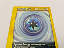 Pokemon Card - Non-Holo Cyclone Energy 143/144 Skyridge *MP* e-Card UC Energy - Image 3