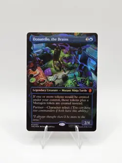Donatello, the Brains (0002) (Borderless) Commander: TMNT Foil Near Mint - Image 1