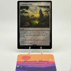 MtG Evolving Wilds Surge Foil 0791 Common Land Universes Beyond Fallout PIP NM+ - Image 1