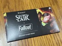 MTG Secret Lair x Fallout: Welcome to New Vegas - Non-Foil - Sealed - Image 1
