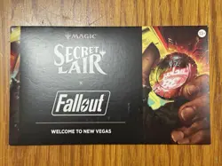 MTG Secret Lair x Fallout: Welcome to New Vegas - Non-Foil - Sealed - Image 2