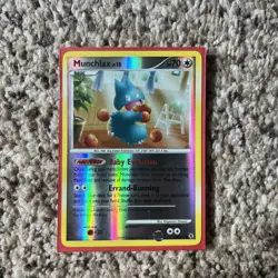 2009 Pokemon, Rising Rivals, #70/111 Munchlax, Reverse Holo Common - Image 1
