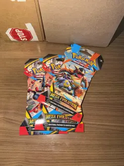 Pokemon Mega Evolution Sleeved Booster Pack Lot Of 67 sealed - Image 1