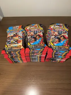 Pokemon Mega Evolution Sleeved Booster Pack Lot Of 67 sealed - Image 2