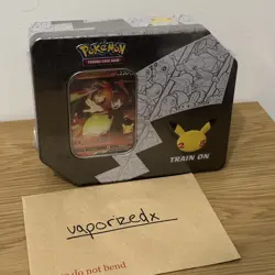 Pokemon TCG 25th Anniversary Tin - Lance's Charizard V - New Sealed Celebrations - Image 4