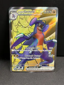 Pokemon TCG - Cynthia's Garchomp ex SVP204 Black Star Promo Holo DESTINED RIVALS - Image 1