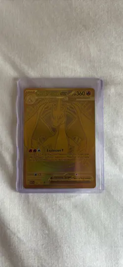 Mega Charizard Y ex 294/217 GOLD Hyper Rare Pokemon Ascended Heroes NEW IN HAND - Image 1