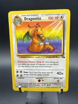 Dragonite Fossil Set Non Holo 19/62 Pokemon TCG - Image 1