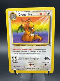 Dragonite Fossil Set Non Holo 19/62 Pokemon TCG - Image 3