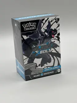 Pokemon TCG Scarlet & Violet: Black Bolt Booster Bundle – Factory Sealed - Image 1