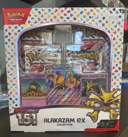 Pokemon TCG: Scarlet & Violet-151 Alakazam EX Collection Box New Sealed EN - Image 1
