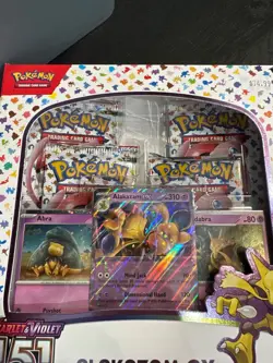 Pokemon TCG: Scarlet & Violet-151 Alakazam EX Collection Box New Sealed EN - Image 4