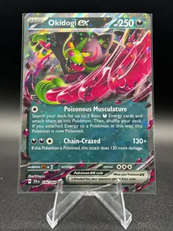 Okidogi ex 036/064 Sv: Shrouded Fable Holo Pokemon TCG - Image 1