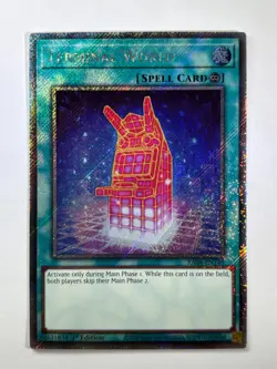 Terminal World RA04-EN148 Platinum Secret Rare 1st Edition YuGiOh Card - Image 1
