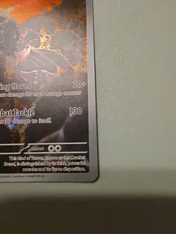 Pokemon TCG Paldean Tauros Holo Card Illustration Rare 218/193 Paldea Evolved - Image 4