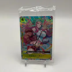 Jewelry Bonney One Piece Card Game Asia P-113 Sealed - Image 1