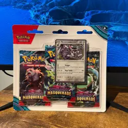 Pokemon TCG: Twilight Masquerade 3-pack Blister (Revaroom) | Brand New - Image 1